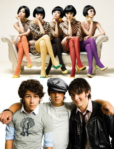 Wonder Girls & Jonas Brothers